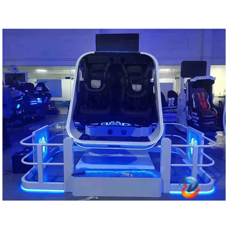 2-местный летающее кресло 360 градусов Очки виртуальной реальности Vr имитатора движения Roller Coaster стул симулятор