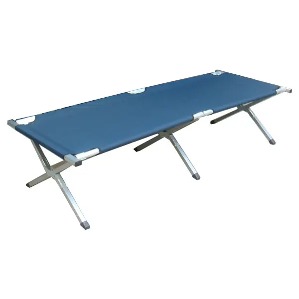 Stock Good Quality Folding Bed Aluminum Medical Bed Outdoor And Indoor With Carry Bag Camping Cot Extra Duty Camping Bed