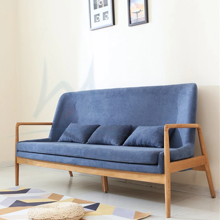 New Arrival American style interior solid hard wood frame home furniture modern living room sofas