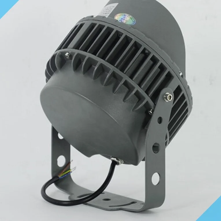 night decoration lighting park garden wood reflector outdoor projector ip65 220v wheel design led flood light