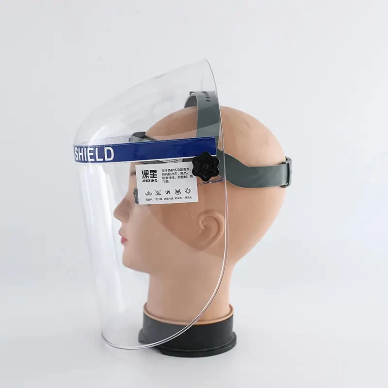 Reuesable Environmental Protection Clear Protective Face Shield Full Face Shield