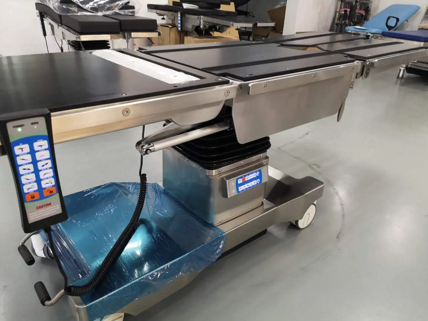 Операционный стол Xray электрический гидравлический ортопедический Электрический хирургический с двумя контроллерами