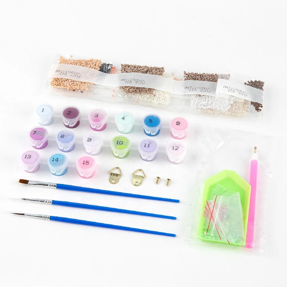 OEM ODM Manufactory DIY 5D Diamond Painting Custom Design Diamond Photo Low MOQ Customized Abstract Drop Shipping