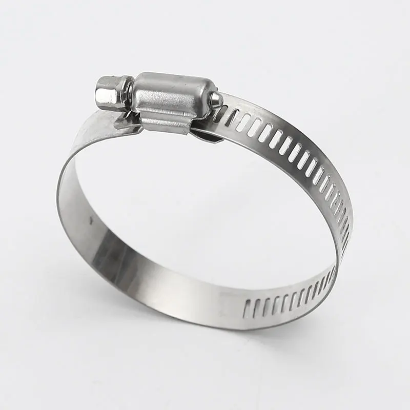 High Quality Germany American Type 304 Stainless Steel Adjustable Pipe Clamp Hose Clamps