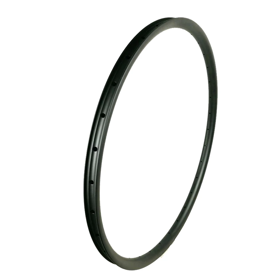 Factory price 27.5er/650b MTB Clincher rims matte/glossy UD/3K Carbon mountain bike rims/wheels