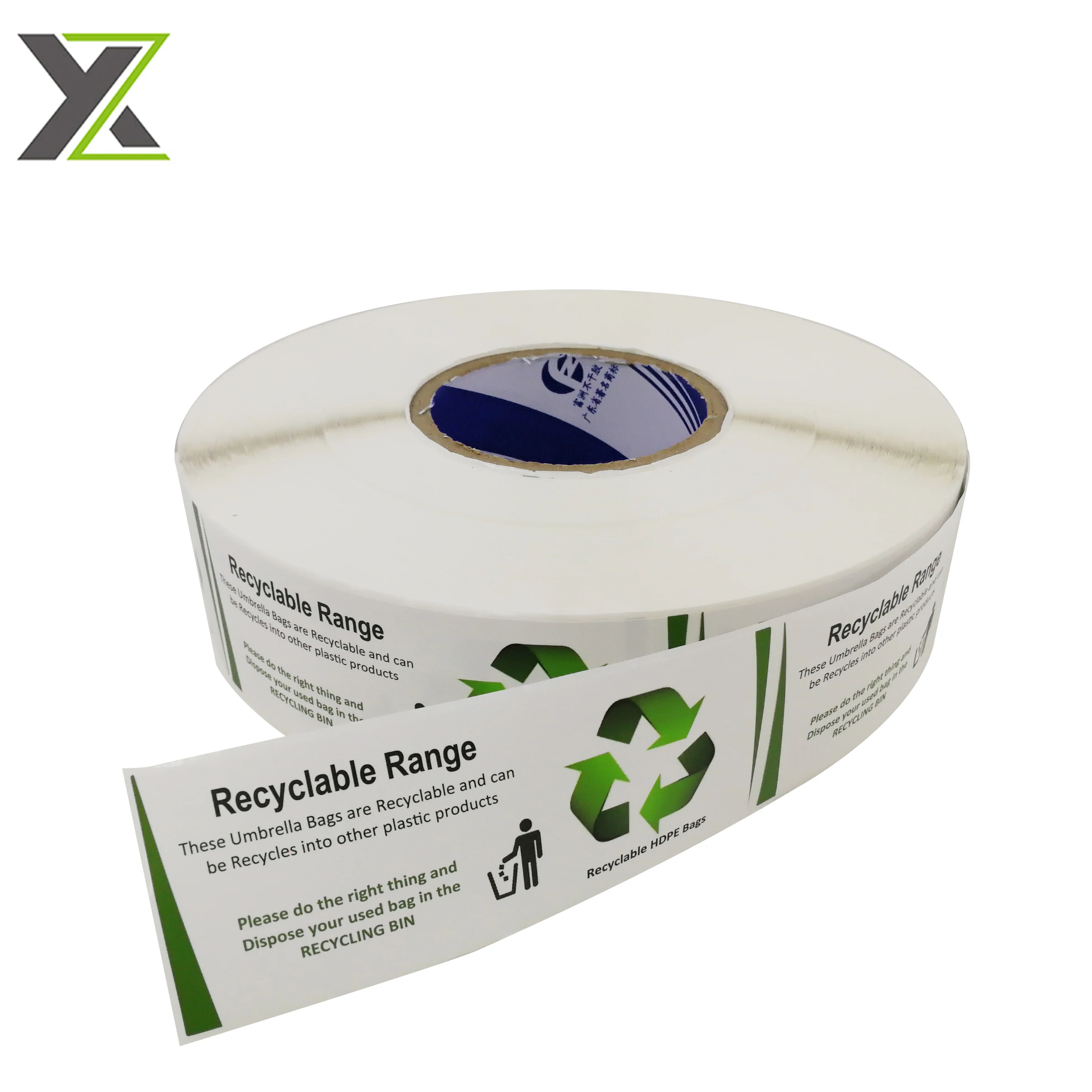 Custom printing product 3m waterproof permanent vinyl labels stickers