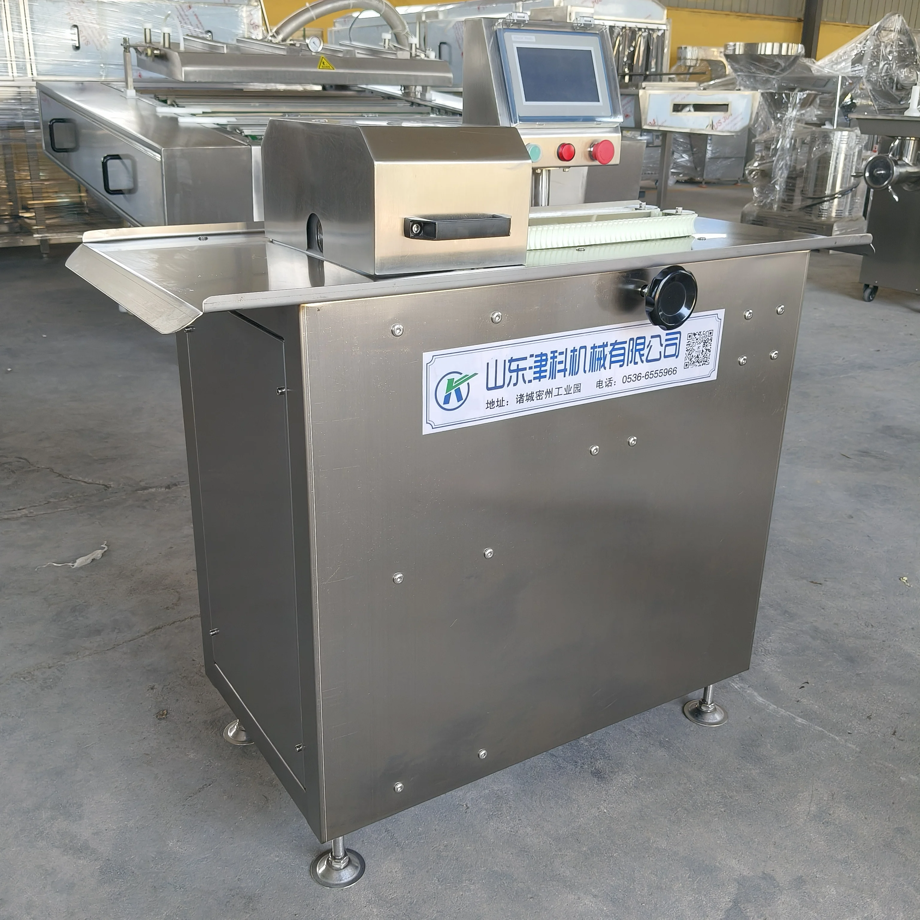 Industrial Automatic Sausage Link Twister Cutter Tie Twist Knot Linker Chorizo Tying Machine With Linker