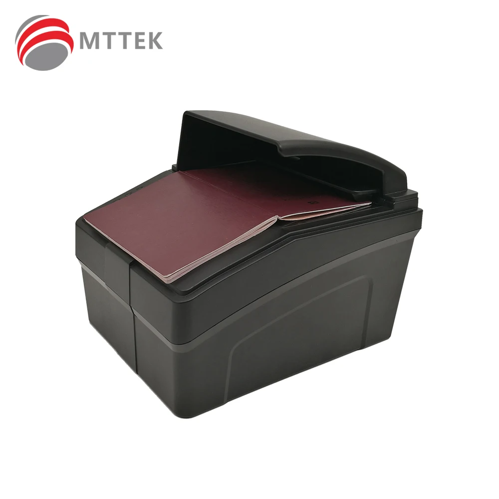 MTTEK MEPR100 Bevel type angled Full-Page Passport Reader & ID Scanner New Sample - OCR only