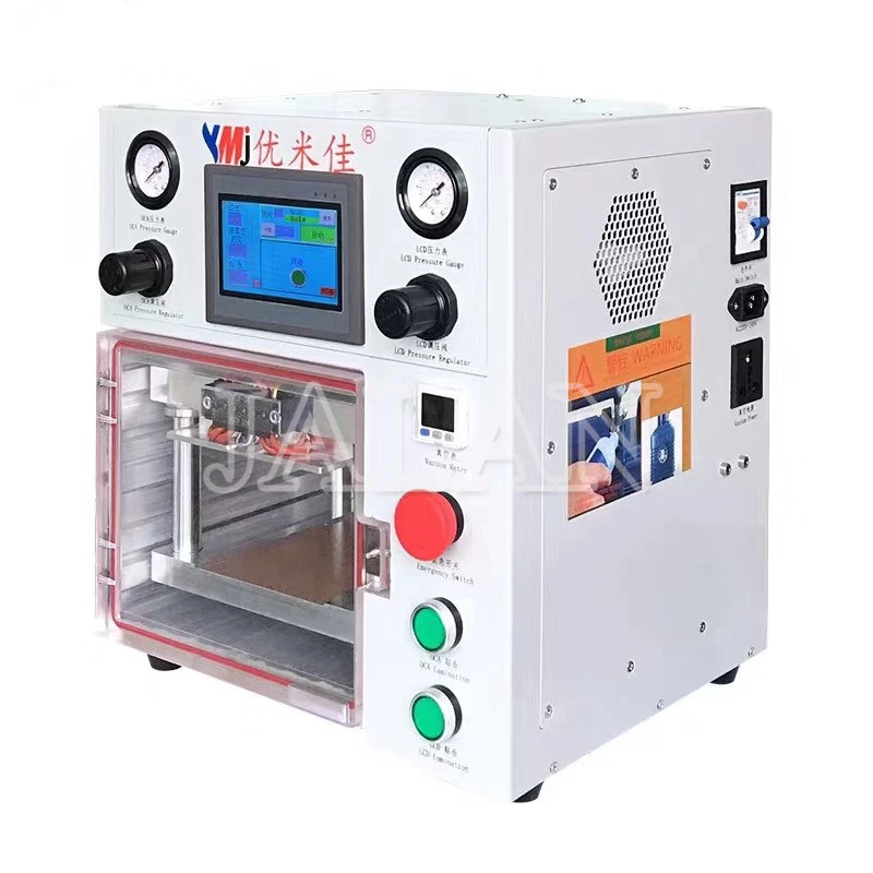 ymj oca laminator machine for 11Promax 11Pro 11 Xsmax Xs XR X for samsung note10plus lcd screen repair glass oca laminating