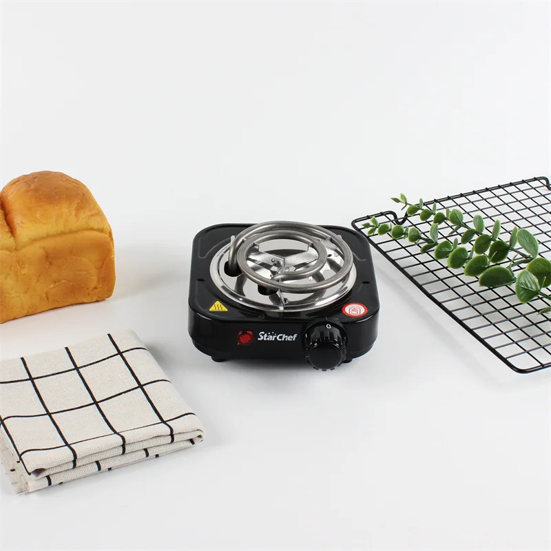 New Arrival Countertop Portable 5 Gears 500W Single Hotplate For Coffee And Water