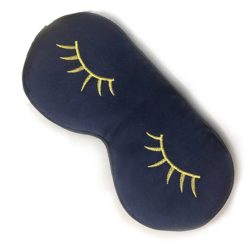 
Custom logo satin eye mask travel100% pure mulberry luxury silk sleep eye mask 