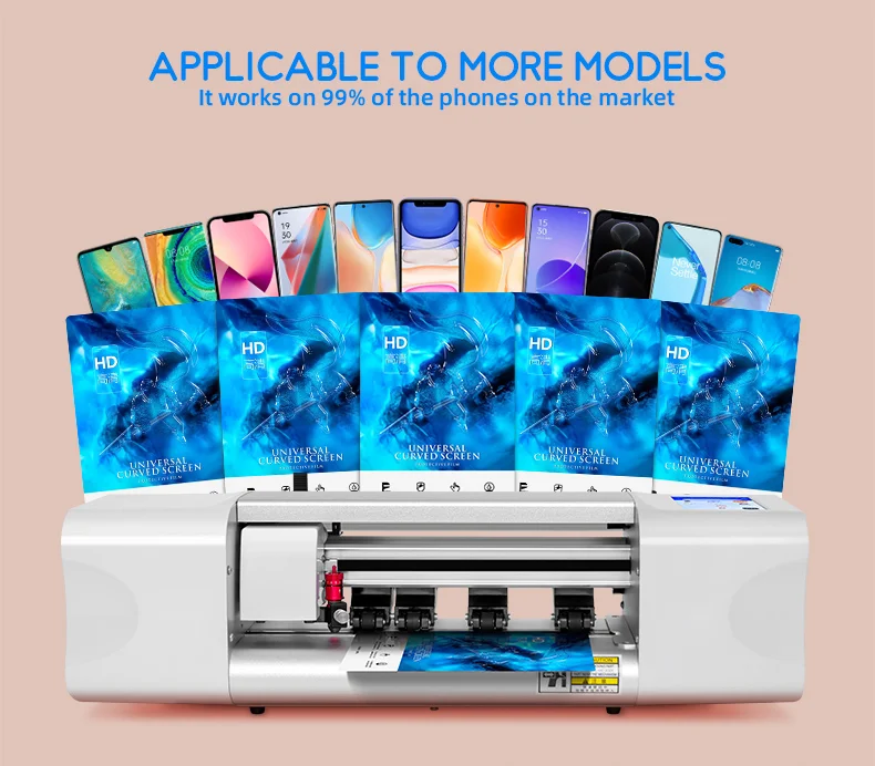 Capa De Uso De Alta Calidad 0.2 MM Super Grueso HD MATE Clear Tpu Maquina Para Micas De Hidrogel Privacy Al 2023