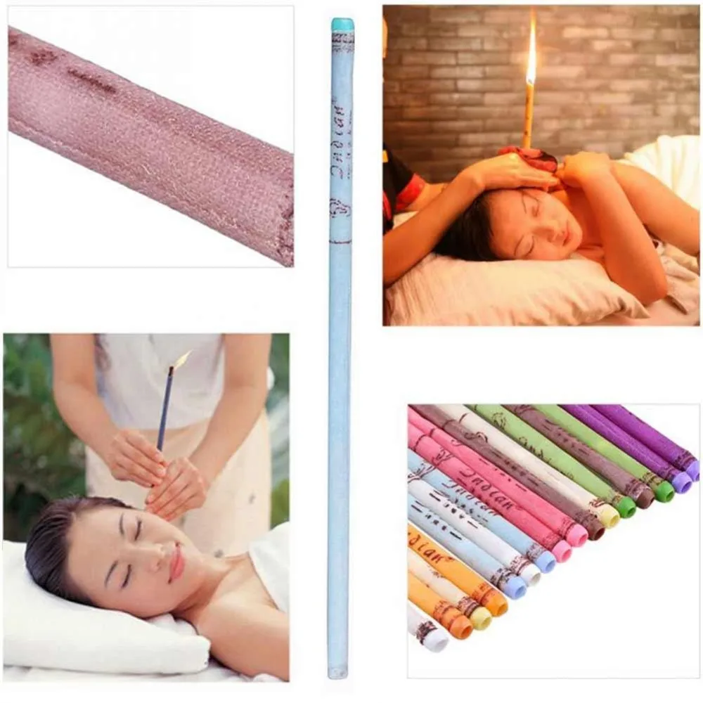 indian hot massager ear cleaner hopi ear candle/ear wax cone candle
