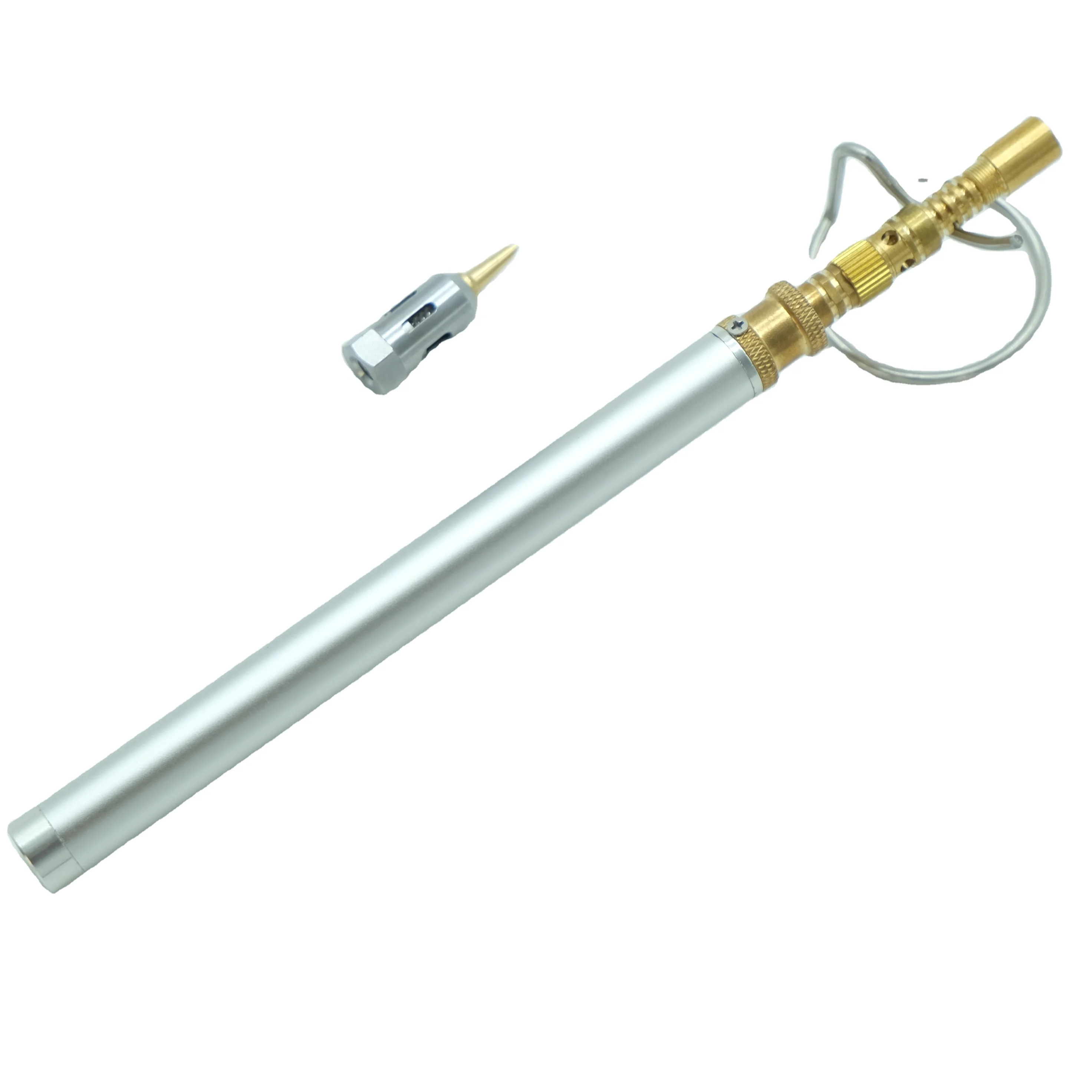 Портативный Алюминиевый мини беспроводной нагревательный элемент наконечники Газовый паяльник ручка