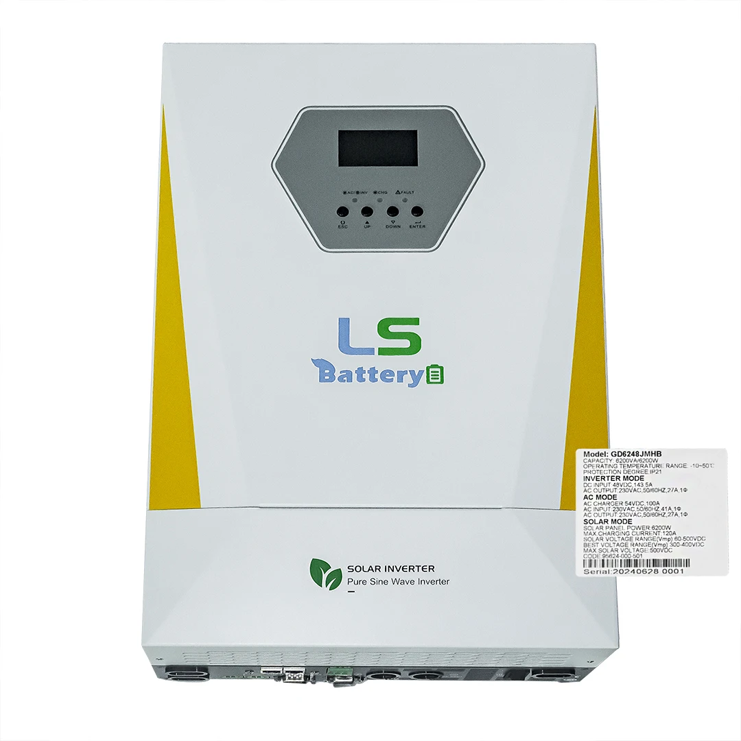 Solar Inverter MPPT DC to AC 12V 1KW Charger Controller for Home Off Grid Solar Power inverters System invert 5.5KW 6.2KW 11KW