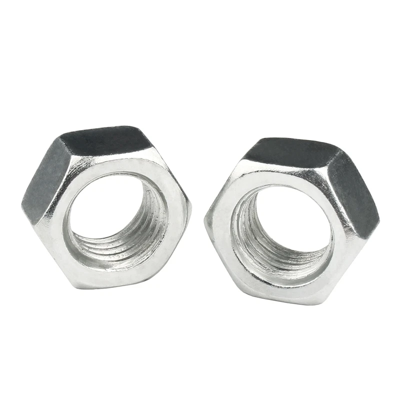 DIN 934 ASME B18.2.2 ASTM A194 2H/2HM 7/7M 8/8M with M20 M27 M36 or 1/4' 5/16' Hex Nut
