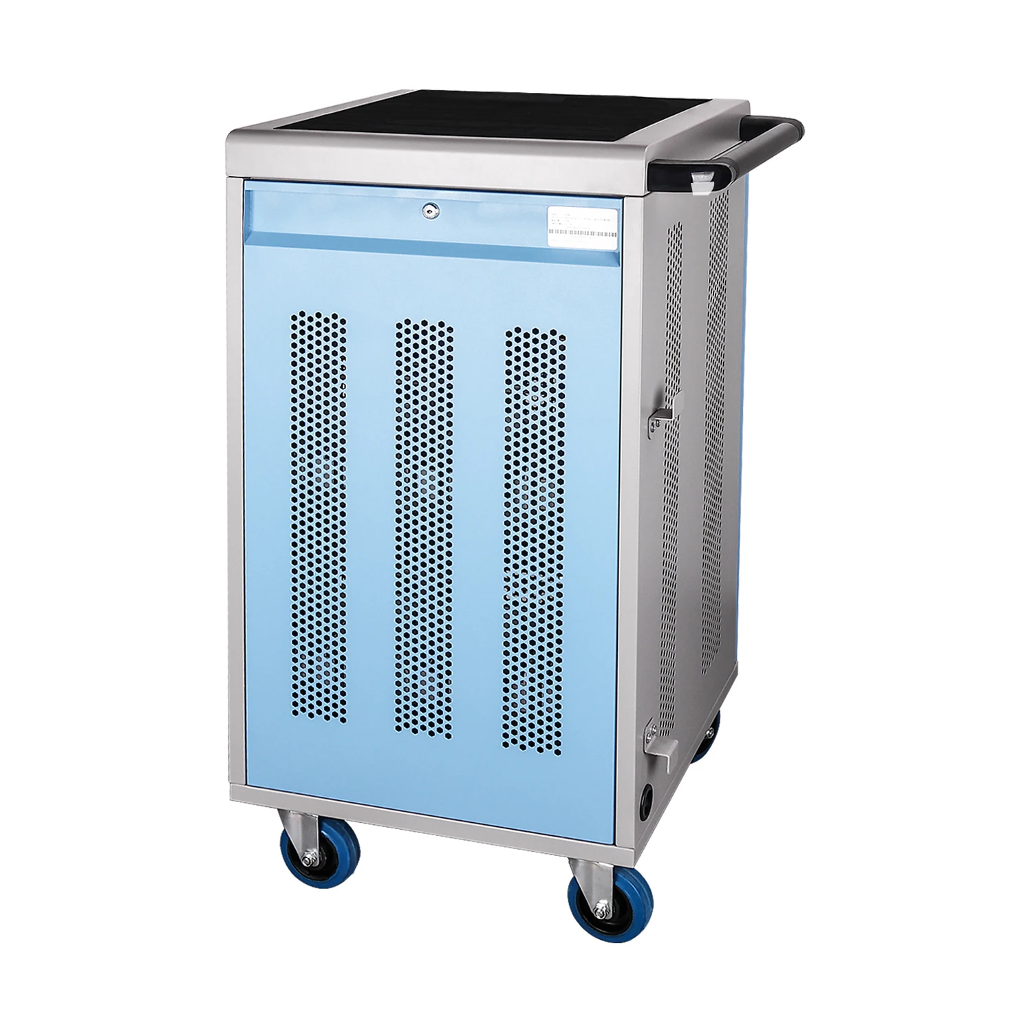 Pochar Y630A 30 Devices Laptop Storage cabinet /Tablet Mobile Classroom Chromebook Charging Cart Power Charging station