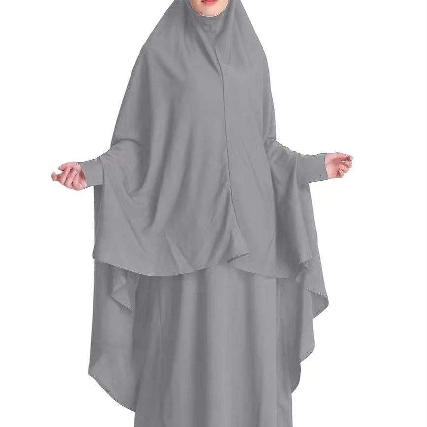 Muslim Prayer Dress Dubai Khimar Abaya Prayer Dresses Long Skirt Jilbab Maylasia Islamic Clothing