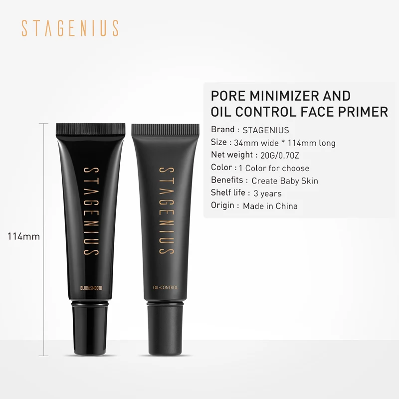 Private label pore soft focus matte moisturizing lotion texture refreshing  primer makeup