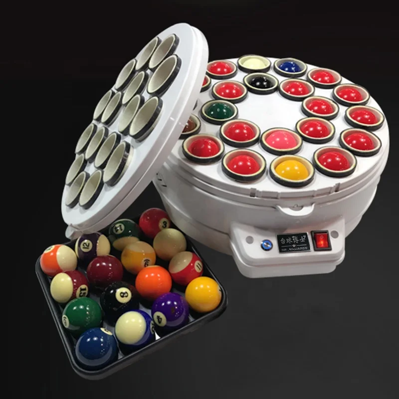 Профессиональный авто 2 в 1 снукер бильярдный шар, очиститель для полировальная машина для бильярдного стола