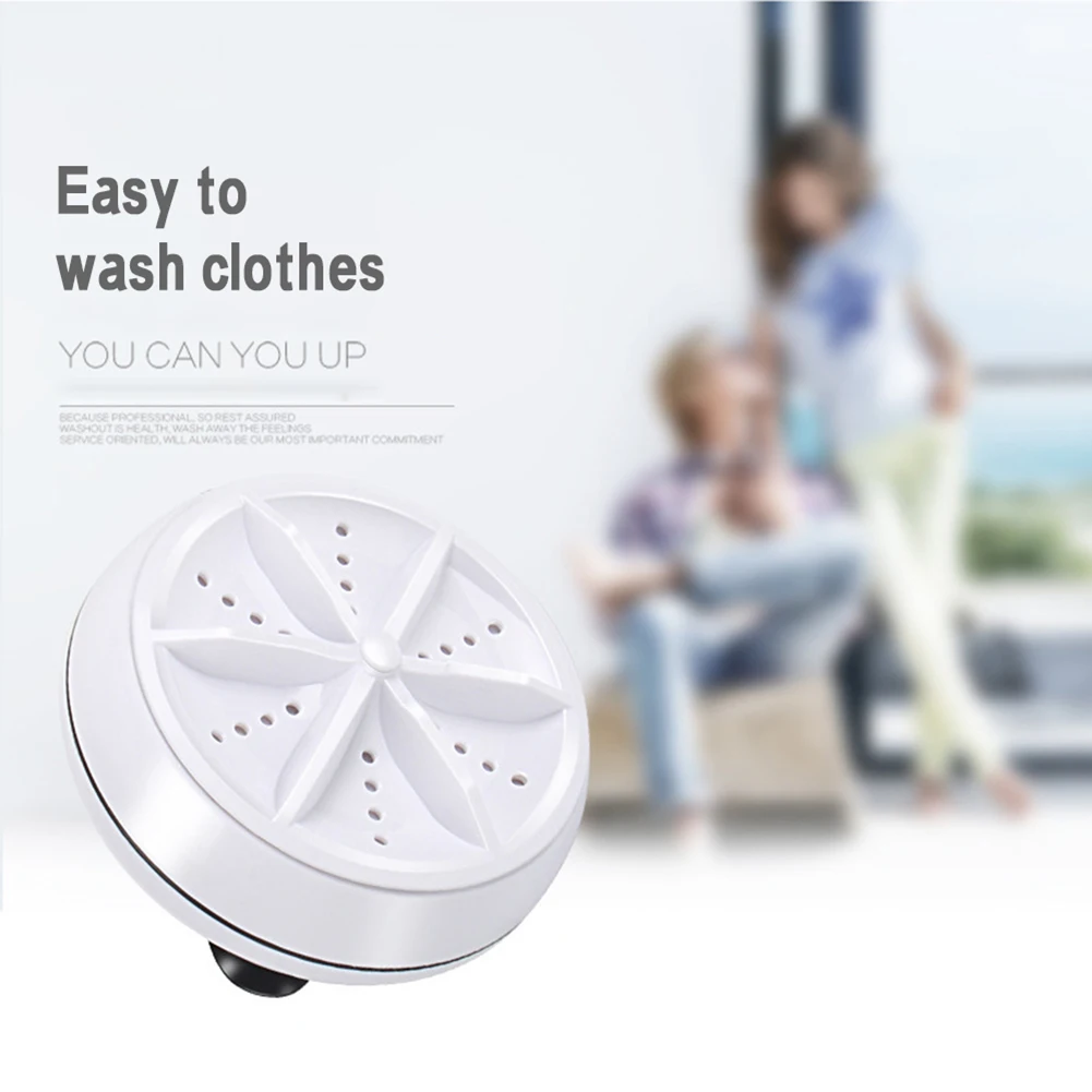 mini washing machine Travel Underwear Turbine Rotating Scrubber clothes Cleaning Machine
