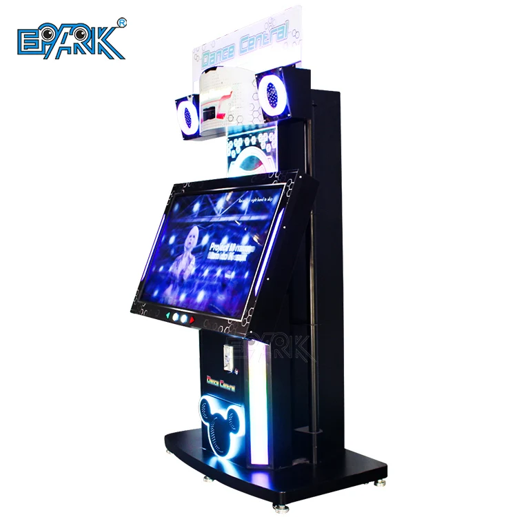 Amusements Park Equipment Crazy Dance Game Coin Operated Dance Video Game