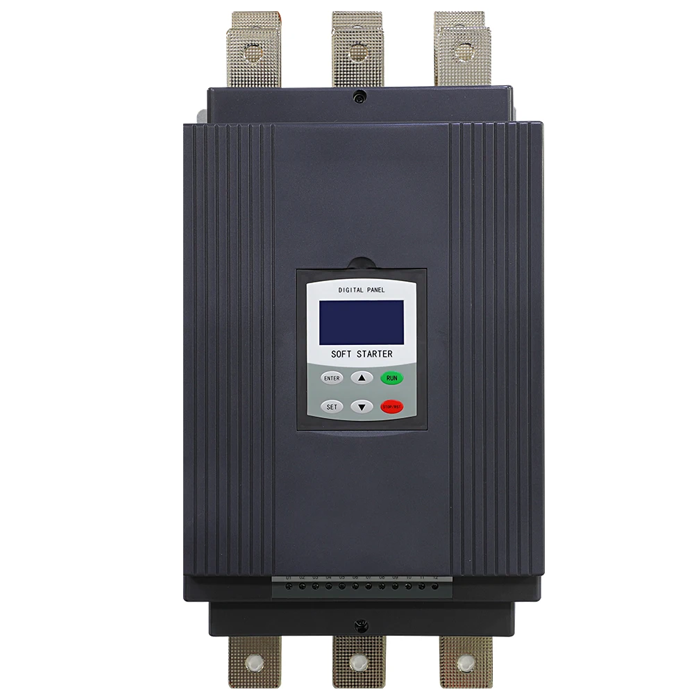 MODBUS LCD 3 phase motor soft starter bypass soft starter