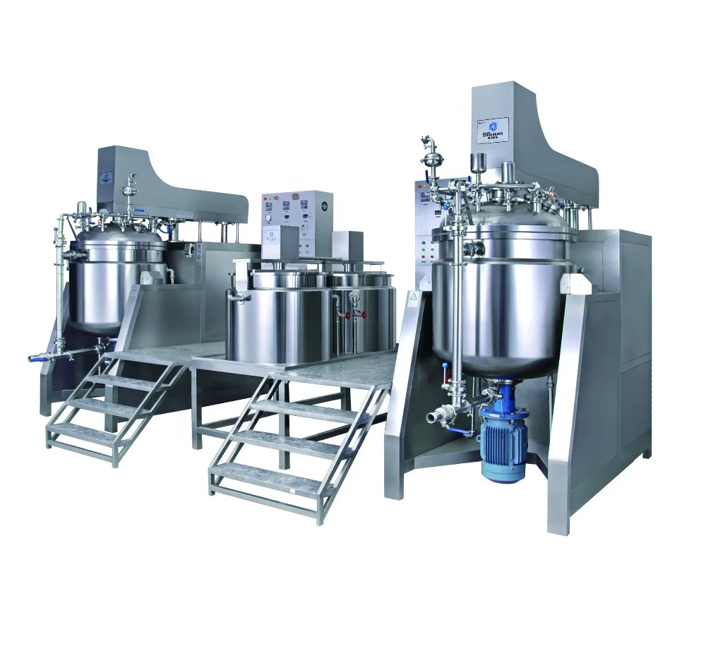 Sina Ekato cream products making homogenizer emulsifying vacuum mixer can fully meet CE, GMP