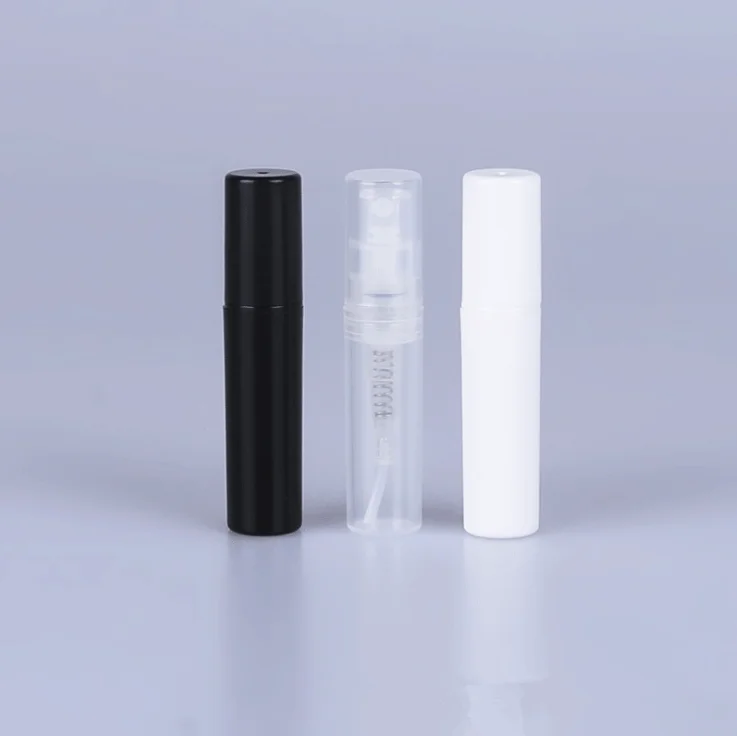 Cheap price Mini pocket travel sample packaging 2ml 3ml 4ml 5ml refilled plastic spray perfume bottles