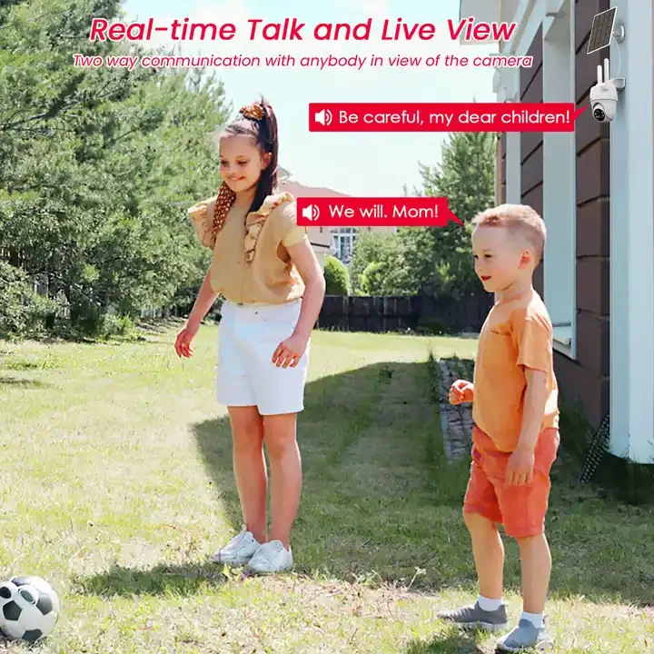 ANRAN 4G Sim Card Solar Camera 3MP Full HD Battery Pir Motion Detection Outdoor Wireless CCTV 4g Network Camera