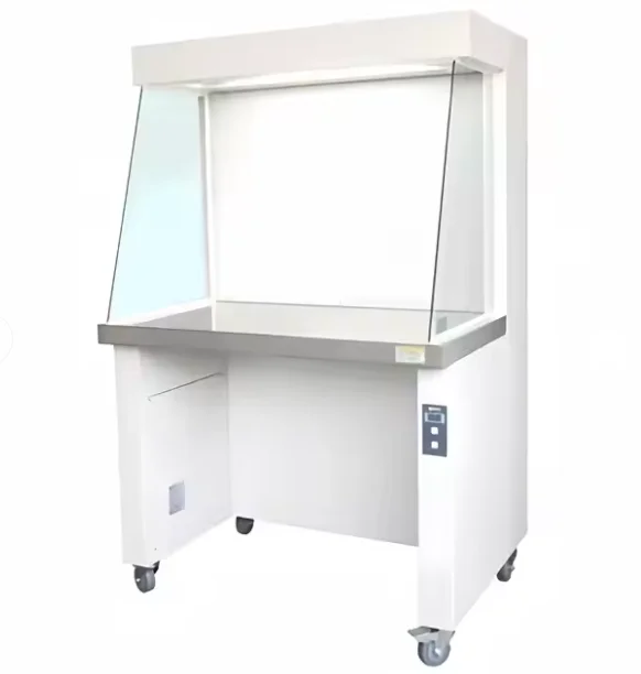 Horizontal Ventilation Laminar Flow Cabinet Chemical Biological Laboratory Fume Hood with Stainless Steel Worktop