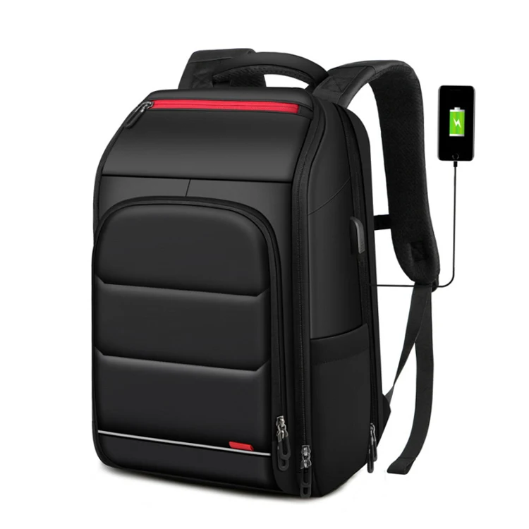 oybp-1004 Laptop Bag Pack 17 Inch With Usb Charging Port For Mens Business Travel Backpack