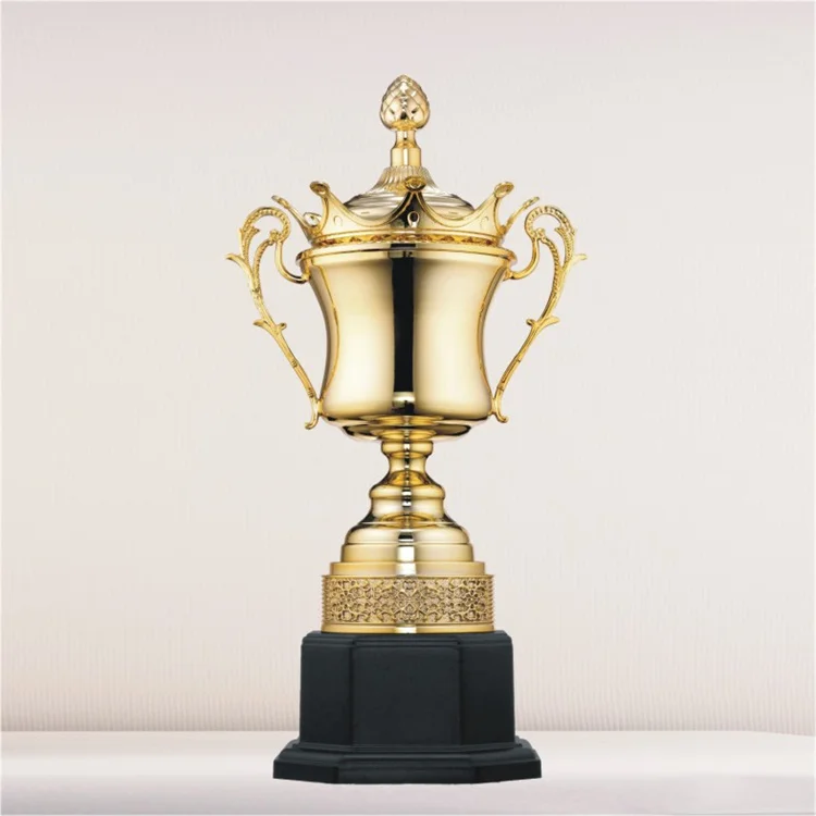 Large Metal Trophy cup Trophy & Medal for Sports Tournaments, Soccer Football Big Match Optional Gold Silver Bronze Trophy
