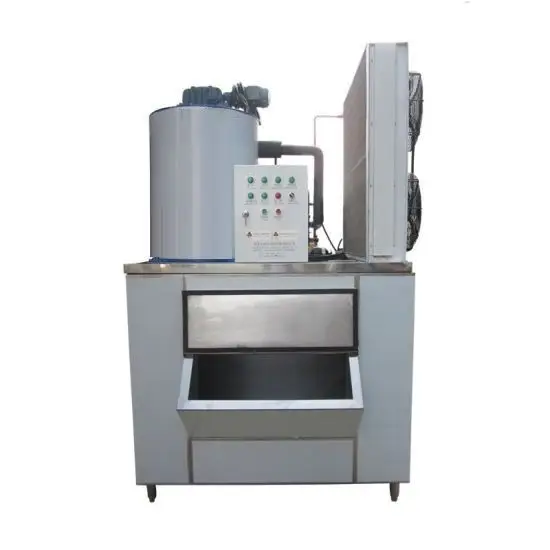 Flake Ice Maker Machine(500kg Per Day) for Food Fresh and Processing