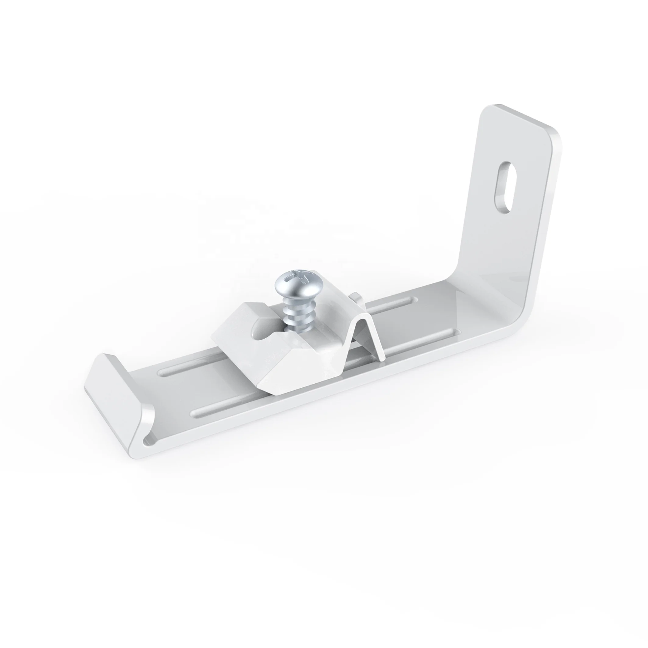 Curtain Shallow Fix Brackets White for Draper Hardware for Ripple Fold Curtain Rail