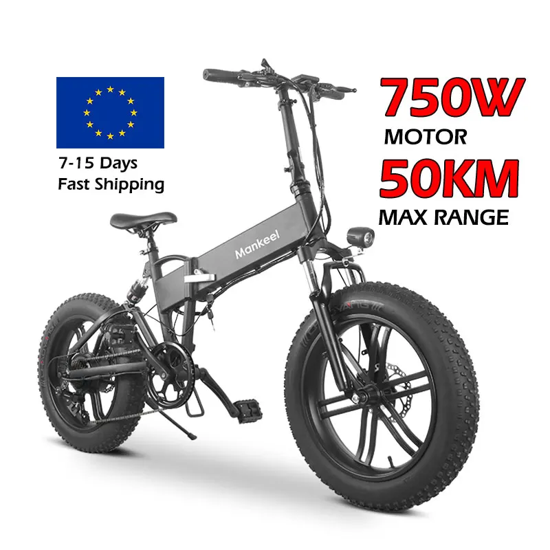 Mankeel UK MK011  Fat Tyre Brand New Ebike For Adults Off Road Motorized Lithium Battery electric Bicycle