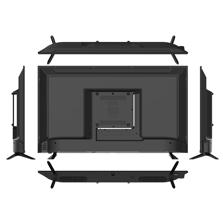 factory oem digital tv smart 32 inch Android 14 frameless hd 2k smart tv with wall mount