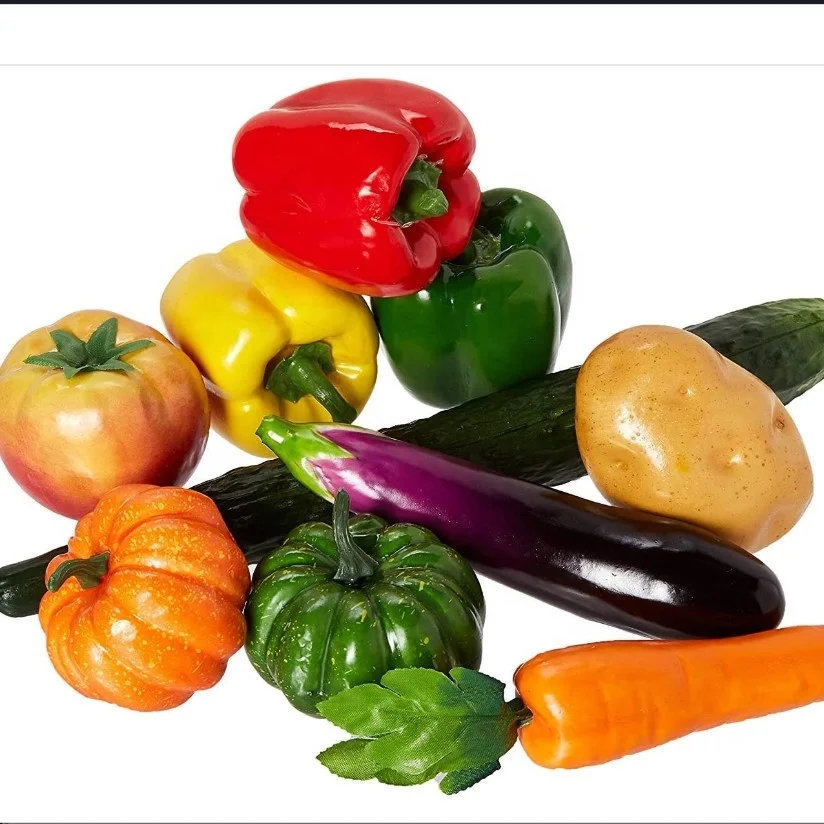 Simulated Artificial Fake Fruit Vegetables Kitchen Toy Home Decoration