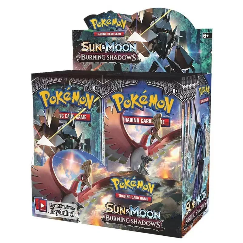 360/324pcs 36 Packs Pokemon Booster Box Cards Set Trading Card Game Board Game vs. Cards for Pokemon