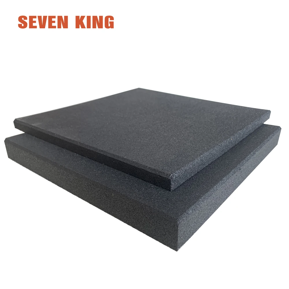 Спортивные противопожарные коврики для тренажерного зала резиновые