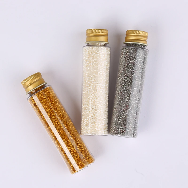 Edible sprinkle cake decoration peal beads metallic sugar beads
