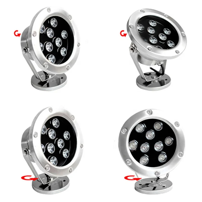 Commercial Water Fountain Pump Lights 24V Led Fountain Light