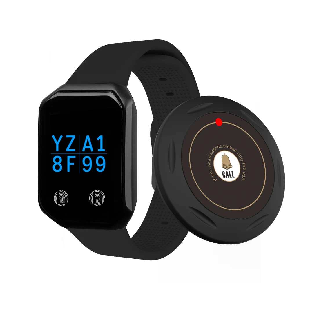 BYHUBYENG Restaurant Pager System Wireless Calling System Service Pager Long Range Call System for Restaurant Food Truck Coffee