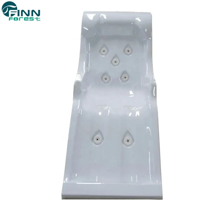 Swim spa pool water jet massage bed