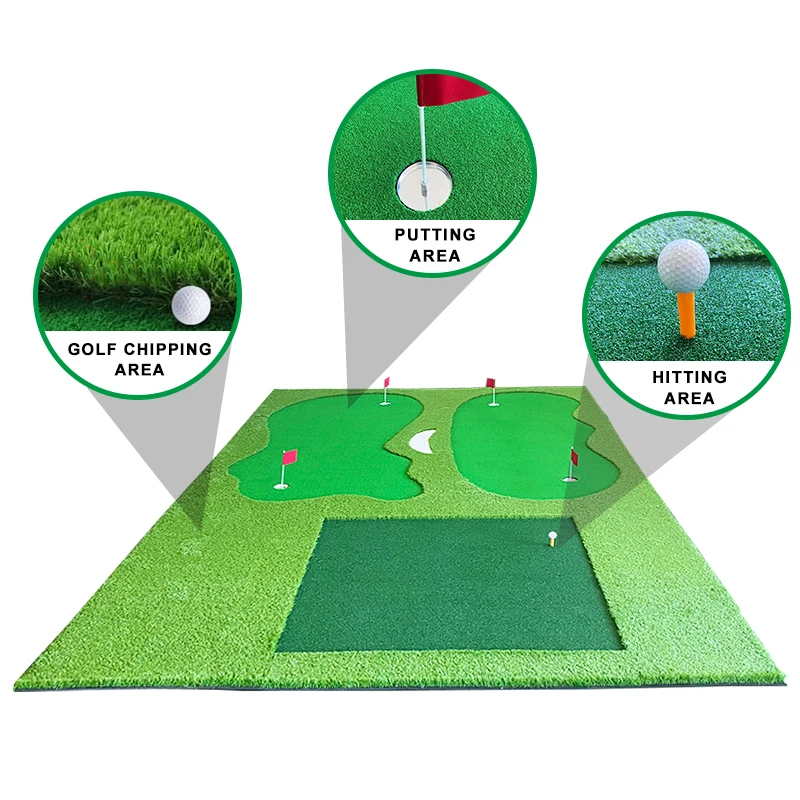 Factory Custom Golf Green Mini Golf Course Indoor Practice Golf Putting Greens