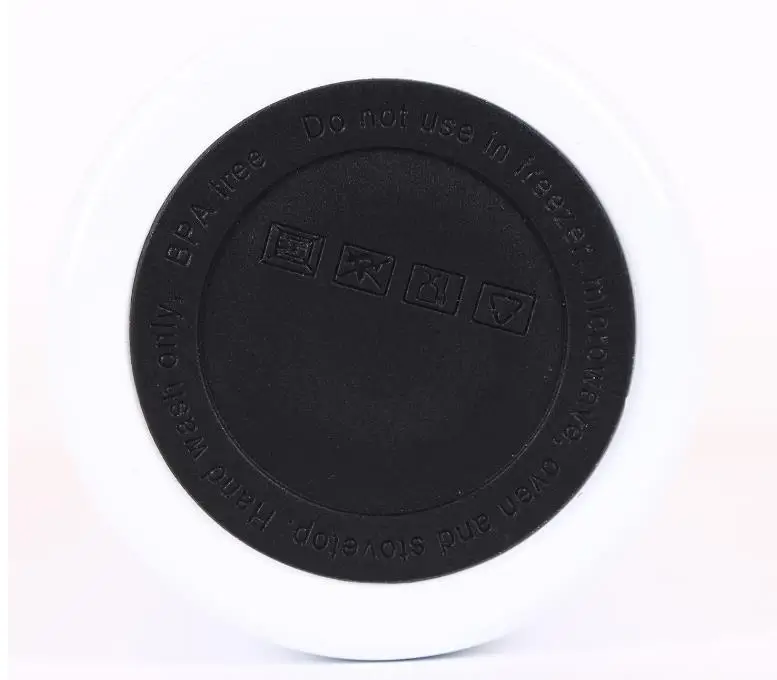 Self Adhesive Black Rubber Coasters For 20oz 30oz Tumbler Bottom Protective Sticker Round Waterproof Heat Resistant Cup Pads SN