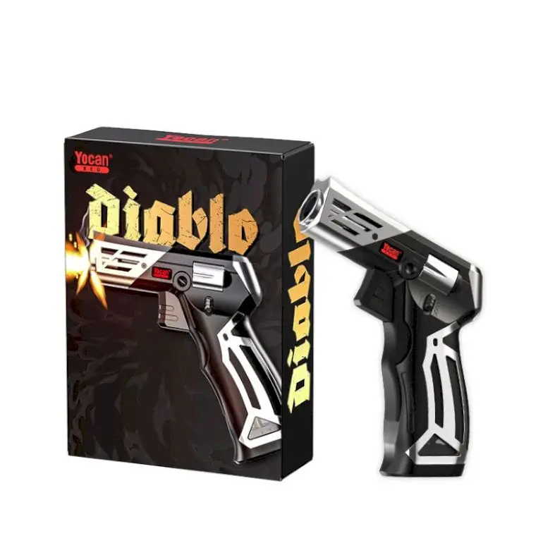 Customized Culinary Butane Gas Flame Jet Kitchen Dessert Metal Welding Soldering Heating Lighter Gas Fame Torch Gun