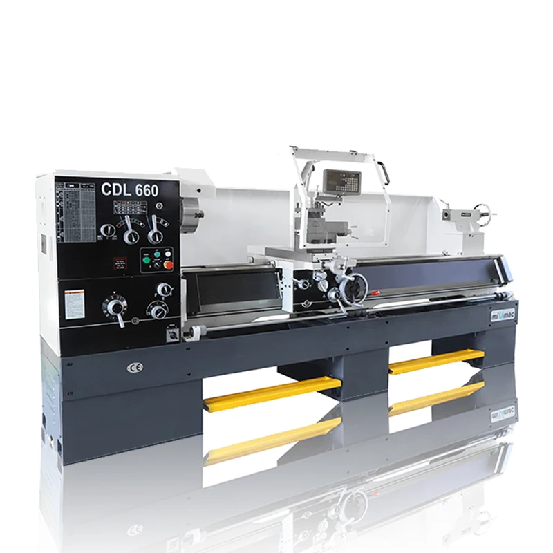 torno lathe machine for metal manual lathe KD CDL660 factory supplier