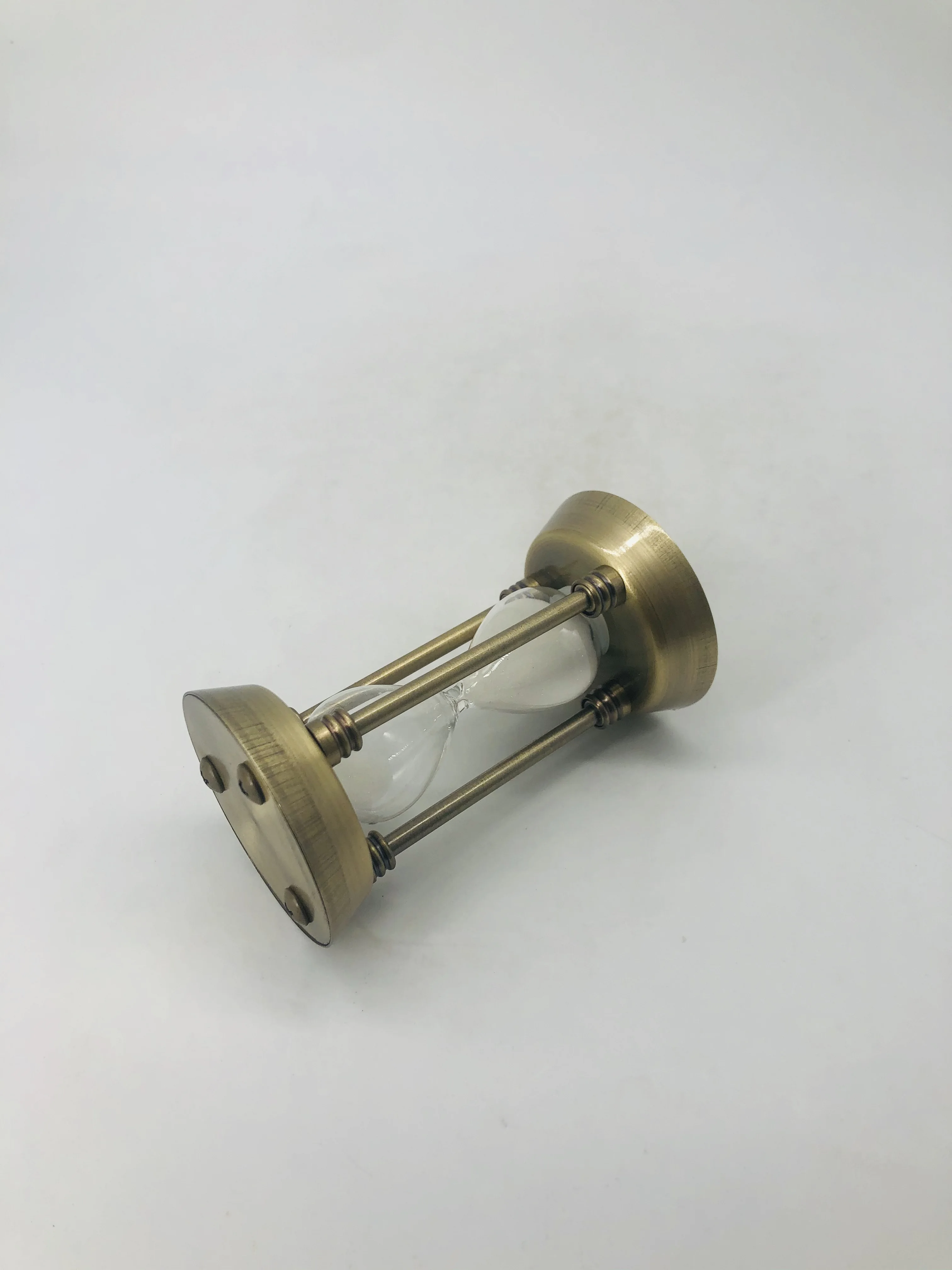 Factory Direct Sell Mini Hourglass 1 3 5 10 15 Min Customized Hourglass Metal