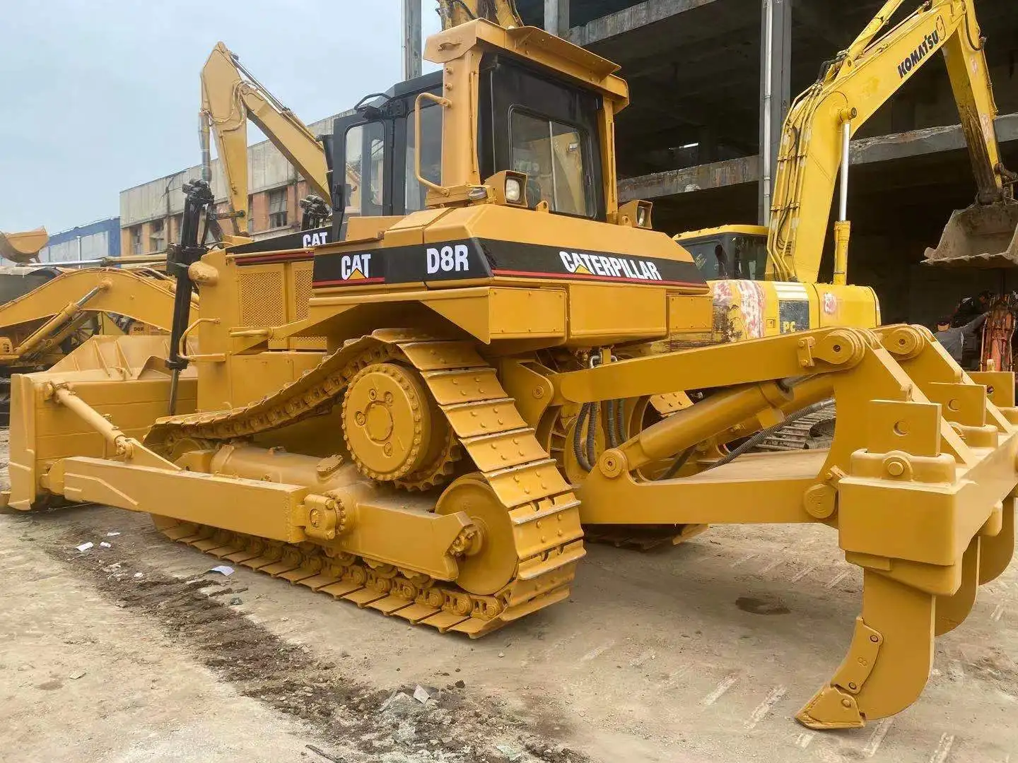 Used CAT Bulldozer 8 tons D8R CAT Brand Crawler Bulldozers
